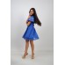 Embroidered dress "Snow in Summer"